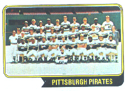 1974 Topps Baseball Cards      626     Pittsburgh Pirates TC